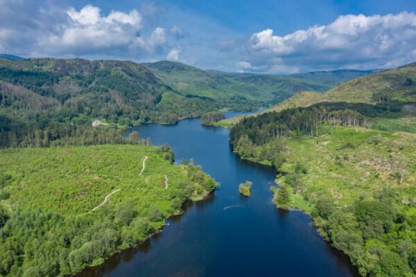 Views down Glen Trool