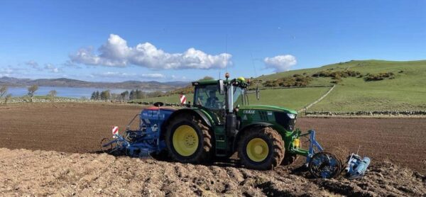 Planting Spring Barley at Destination Balcary